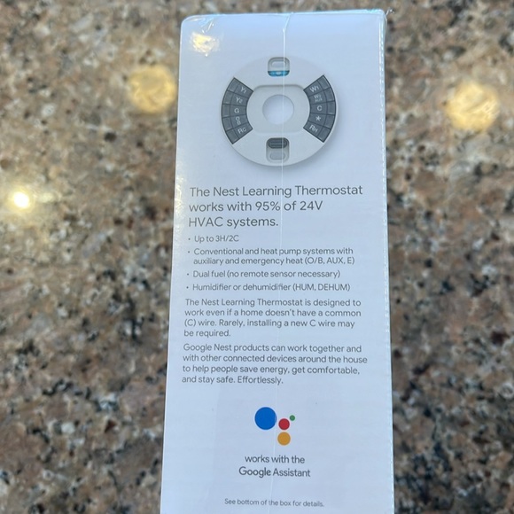 New Google nest learning thermostat - Picture 3 of 3